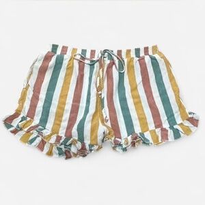 American Eagle Outfitters Striped High Waist Shorts